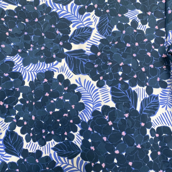 Mahi Gold Riptide Romper in Hydrangea Walk Small - Picture 4 of 5